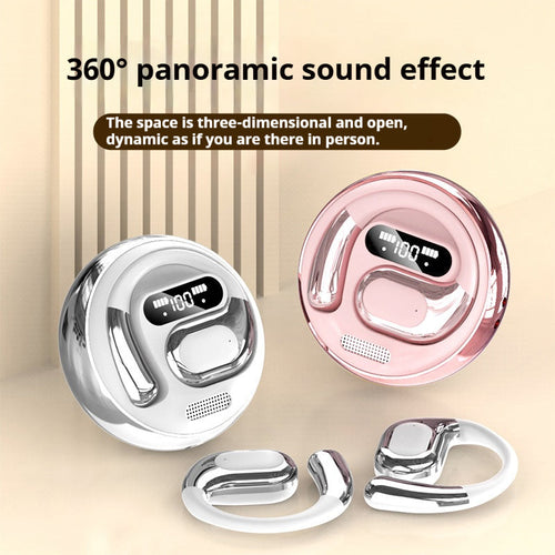 K03 Air-Conduction Wireless Earbuds with LED Display