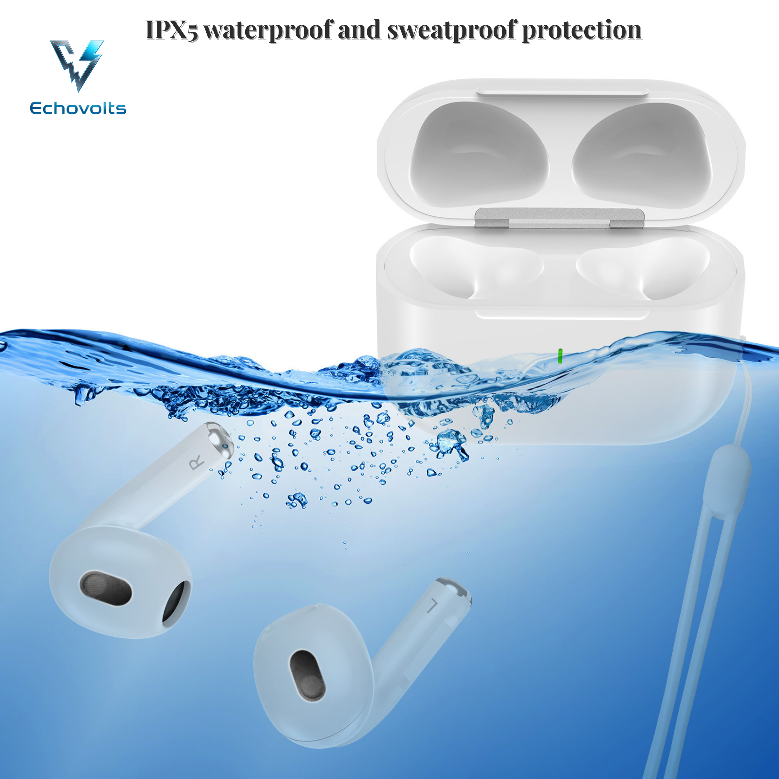 A50 Semi In-Ear Wireless Earbuds (TWS)