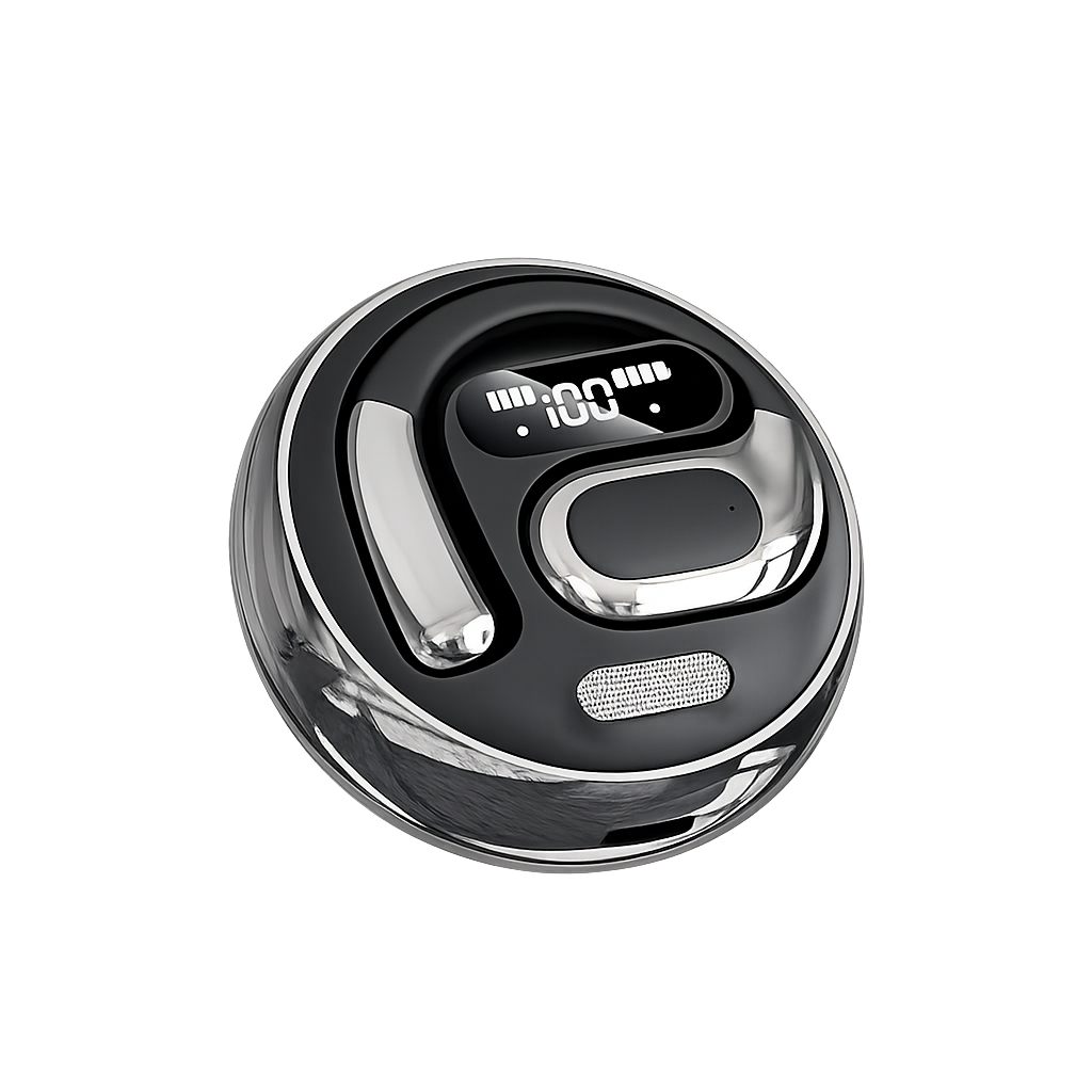 K03 Air-Conduction Wireless Earbuds with LED Display