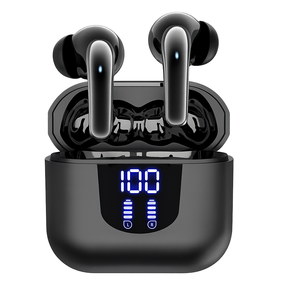 K06 Wireless Bluetooth Earbuds with LED Power Display